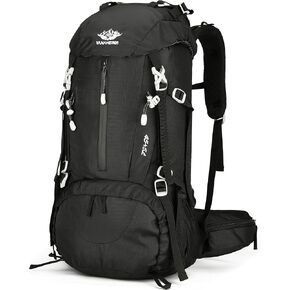 Esup 50L Hiking Backpack Men Camping Backpack with rain cover 45l+5l Lightweight Backpacking Backpack Travel Backpack