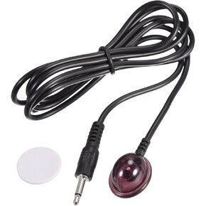 uxcell IR Infrared Emitter Extender Cable 3.3ft Long 45 Degree Emission Angle 3.5mm Jack Single Round Head