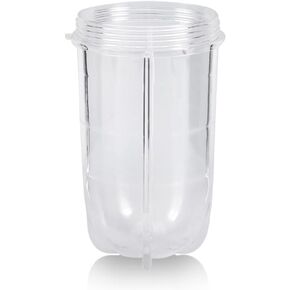 Replacement Mug Cup,Tall & Short Cup Mug Replacement Parts for 250W Magic Blender Juicer Transparent(Tall)