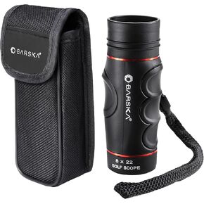 Barska Blueline 8x22 Waterproof Golf Scope Monocular with Built-in Internal Distance Reticle