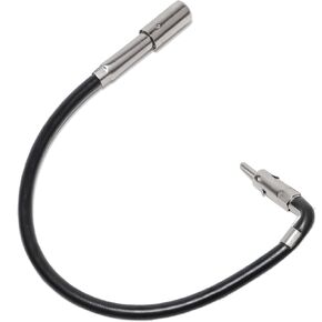Anina 9 Inch Factory Car AM FM Radio Antenna Extension Cable for 1988-up GM Chevrolet GMC Buick Factory Antenna, Male to Female Antenna Adapter for Vehicle Auto Stereo with Mini Barbed/Barbless Plug