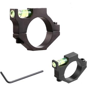 (2 Pack Anti-Cant Scope Bubble Level for Precision Shooting Fits 1 inch/1.18 inch/1.34 inch Tube