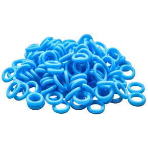 120Pcs Clear Rubber O-Ring Keyboard, O-Rings Keycaps, Switch Dampeners Keycap, for Cherry MX Key Switch Keyboards Dampers,White