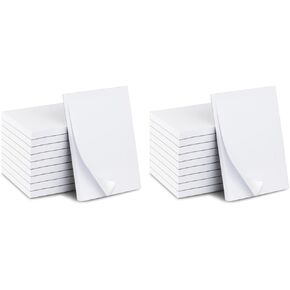 KitchenDine: Memo Pads - Note Pads - Scratch Pads - Writing pads - Server Notepads - 10 Pads with 100 sheets in Each Pad (4 x 6)