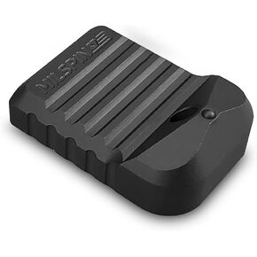 قاطع نافذة لوحة قاعدة مجلة Milspin متوافق مع Glock Gen 1-5 | الفولاذ المقاوم للصدأ والتنغستن الذي صنعته في الولايات المتحدة الأمريكية (أسود، موديلات G17/19/19X/22/23/24/26/27/34/45)