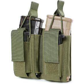 Molle Mag Pouch Open Top Double/Triple Magazine Pouch Holder