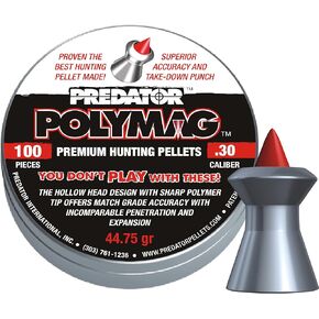 1007-01 Air Gun Pellets .30 Cal, 44.75 Grains, 100ct,Pack of 1
