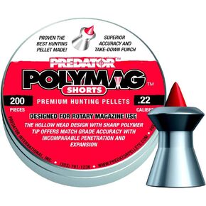 1011-01 Short Air Gun Pellets .22 Cal, 16 Grains, Short, 8G, 200ct