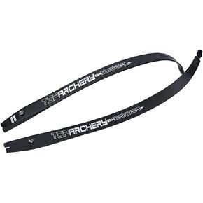 TOPARCHERY Archery Takedown Recurve Bow Limbs Replacements 25-60lbs ILF Bowlimbs for Recurve Bow Tradition Hunting and Target Shooting (Black 25LB)