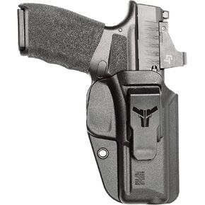 Springfield Hellcat Pro IWB Holster - USA Made - Fits Springfield Hellcat Pro - Inside Waistband Concealed Carry (Right Hand) - Klipt IWB Holster by Blade-Tech Holsters Black