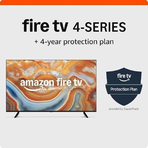 Amazon Fire TV 55" 4-Series, 2024 release, with 4-Year Protection Plan
