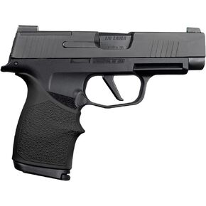 حافظة مطاطية من Hogue HandAll Beavertail لـ SIG SAUER P365X & P365XL، أسود - 18710