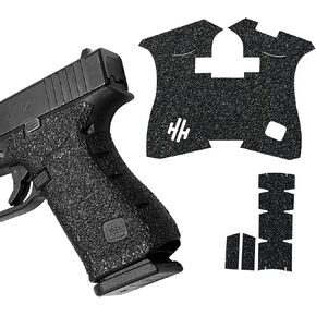 Handleitgrips Gun Grip Tape Compatible with: Glock 43x and Glock 48 - Black Edge Series Pistol Grip Tape, Easy Installation, Gun Skins, Veteran Owned