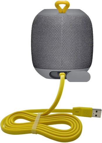 Replacement UE Boom Charger Cable Power Cord Compatible with UE Boom Boom2 Megaboom Wonderboom Miniboom Ultimate Ears Roll Speaker (Yellow, 3.9FT) in Kuwait