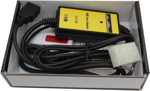 محول إدخال USB وAUX لصوت السيارة من Yomikoo لسيارة Toyota Yaris 1999-2005، Highlander 1998-2003، Corolla 1998-2002، Camry 1998-2004 in Kuwait