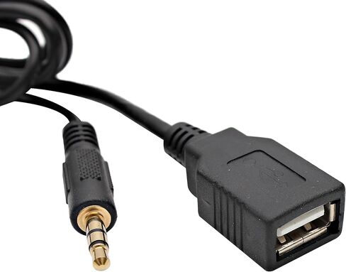محول إدخال USB وAUX لصوت السيارة من Yomikoo لسيارة Toyota Yaris 1999-2005، Highlander 1998-2003، Corolla 1998-2002، Camry 1998-2004 in Kuwait