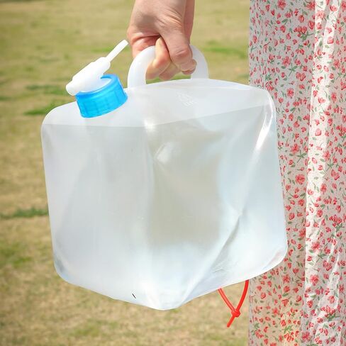 Collapsible Water Container with Storage Bags, Foldable Cube Water Jugs Portable Water Storage for Outdoors Camping Hiking in Kuwait