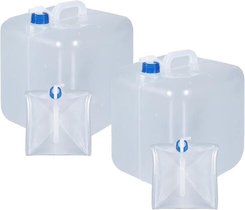 Collapsible Water Container with Storage Bags, Foldable Cube Water Jugs Portable Water Storage for Outdoors Camping Hiking in Kuwait