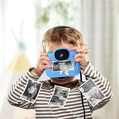 Kids Camera Instant Print 3.5 Inch, Instant Print Camera for Kids with SD Card, Kids Instant Print Camera That Prints Pictures Instantly Toy Camera Christmas Birthday Gifts for 3-12 Year Old Girl Boy in Saudi Arabia