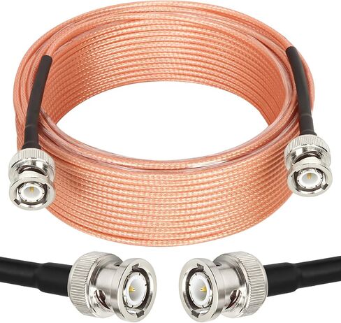 XRDS -RF BNC Cable 5FT, 50 Ohm BNC Cable BNC Male to BNC Male Cable BNC RG316 Antenna Cable for Antenna Scanners or Handheld Ham Radios etc. (2PCS) in Saudi Arabia