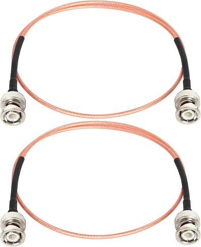 XRDS -RF BNC Cable 5FT, 50 Ohm BNC Cable BNC Male to BNC Male Cable BNC RG316 Antenna Cable for Antenna Scanners or Handheld Ham Radios etc. (2PCS) in Saudi Arabia