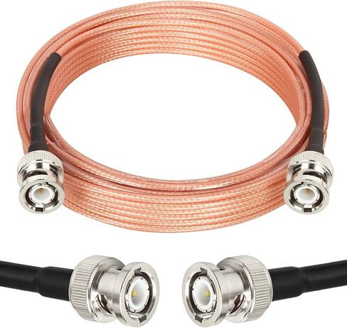 XRDS -RF BNC Cable 5FT, 50 Ohm BNC Cable BNC Male to BNC Male Cable BNC RG316 Antenna Cable for Antenna Scanners or Handheld Ham Radios etc. (2PCS) in Saudi Arabia
