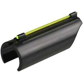 Ultimate Arms Gear Universal 12/20 Gauge/Shotgun Glowing Green Line Plain Barrel Front Fiber Optic Sight