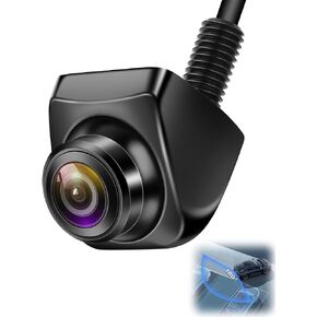 【180°Wide Angle】 Backup Camera AHD 1080P Back up Camera for Cars with Clear Night Vision, 360° Rotatable Front/Side/Rear View Camera IP69K Waterproof Reverse Camera Fisheye Lens, No-drillling Install