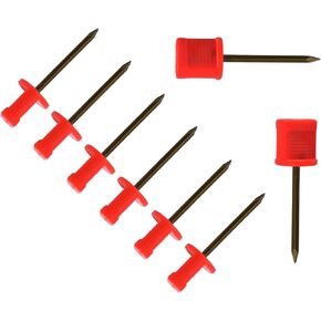 20Pack Archery Target Pins Manganese Steel Target Face Pins 2.5inch Target Nails for Holding Target Face/Paper on Foam Straw Targets
