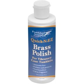 Frankford Arsenal Bottle of Ammonia-Free Quick-N-EZ Brass Polish for Tumbler and Reloading