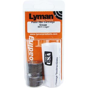 Lyman Reloading 9mm Luger Pistol Max Cartridge Gauge
