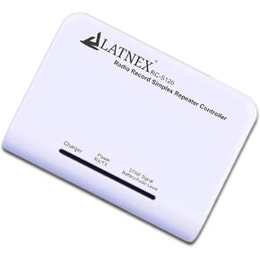 LATNEX RC-S120 Simplex Repeater Controller - DMR Crossband Repeater and Radio Voice Recorder Connects to Virtually Any UHF, VHF Handheld, Base, Two Way, Amateur Ham or Mobile Radio