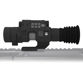 Triton StarStrike 3-18x HD Night Vision Rifle Scope & Optical Attachment - Can Be Used As Rifle Scope Attachment or Standalone Night Vision Scope for Rifles | 2X Magnifier Included | IR Infared Scope