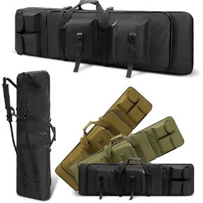 33" / 39"/ 47" Rifle Case Soft Bag Gun Case for Rifles and Shotguns, Tactical Shooting Bag for Long Gun Pistol Transportation, Rifle Carrying Case for Shooting Range Activity, Hunting