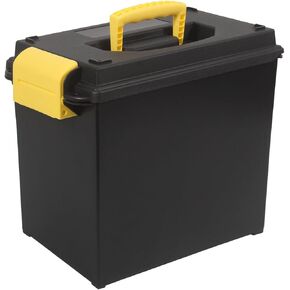 Field Ammo Box | Heavy Duty Storage Case | Waterproof Box for Hunting and Shooting | Ammunition Lockable Storage Box | Shotgun Ammo Can Tool Box | Pistol Ammo Storage Box | Rifle Ammo Box