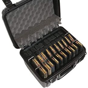 Case Club 20 AR-15 (5.56/.223) Magazines & 20 Pistol Magazines Waterproof Storage Case
