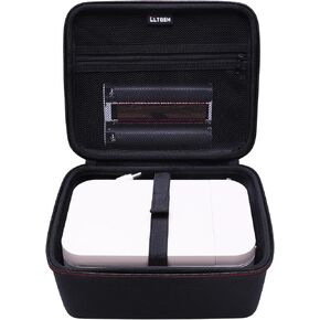 LTGEM Hard Case Compatible with HPRT Photo Printer 4x6 Instant Picture Printer - Travel Protective Carrying Storage Bag(Black)