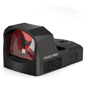 FXA12 PRO Multi-Reticle Micro Red Dot Sight for 507C/RMR Footprint, Shake Awake Pistol Reflex Sight for Full-Sized Handguns, 2MOA Dot & 32MOA Circle Pistol Optics Sight