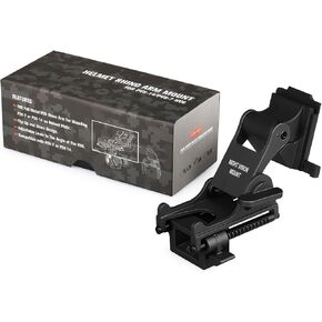 Metal Night Vision Goggle Rhino Arm Helmet Mount Adapter Adjustable Lever for Hunting Night Vision PVS14