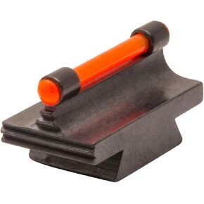 3/8-Inch Dovetail Front Steel Gun Sight Replacement Fiber Optic Ramp Sight, Red/Green, Height Options