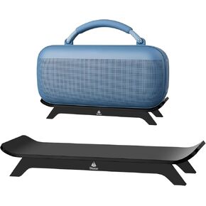 TXEsign Desktop Stand Holder for New Bose SoundLink Max Portable Speaker, Acrylic Speaker Holder Display Shelf Anti-Slip Base Mount Tabletop Speaker Stand (Transparent)