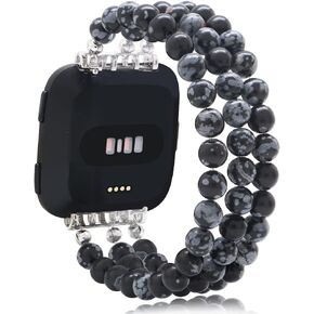 C&L Accessories Fashion Wristband Compatible with Fitbit Versa 2 Bands Versa Bands/Versa Lite Bands