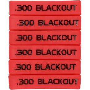 Aolamegs 300 Blackout Magazine Marking Band 6 Pack