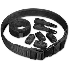 KRYDEX Duty Belts Law Enforcement 2 Inch Police Belt Heavy Duty Belt with Belt Keepers in Kuwait