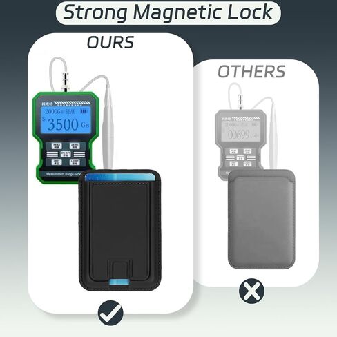 حامل محفظة البطاقة المغناطيسية مع MagSafe، لمحفظة MagSafe، حامل البطاقة المغناطيسية لسلسلة iPhone 16/15/14/13/12، محفظة جلدية بسيطة in Saudi Arabia