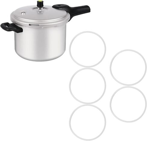 Pressure Cooker Sealing Rings, 5PCS Silicone Gasket Sealing Rings Replacement for Home Pressure Cooker Kitchen Tool(26cm) in Saudi Arabia