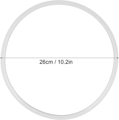 Pressure Cooker Sealing Rings, 5PCS Silicone Gasket Sealing Rings Replacement for Home Pressure Cooker Kitchen Tool(26cm) in Saudi Arabia