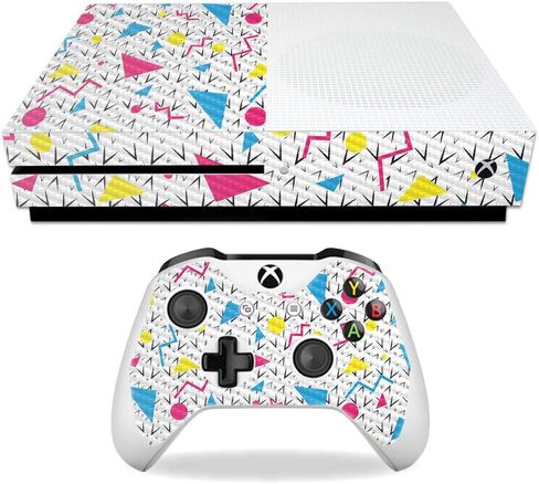 غلاف MightySkins من ألياف الكربون لجهاز Microsoft Xbox One S - الفراشات | لمسة نهائية واقية ومتينة من ألياف الكربون | سهل التطبيق والإزالة وتغيير الأنماط | صنع في الولايات المتحدة الأمريكية in Saudi Arabia