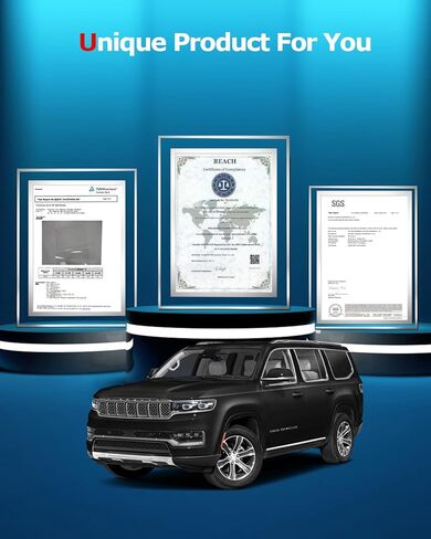 2 Pack Screen Protector For Jeep Wagoneer 2022-2024,AC Panel Screen Protective Film Compatible With Grand Wagoneer 2024 2023 Air Conditioner Accessories in Kuwait