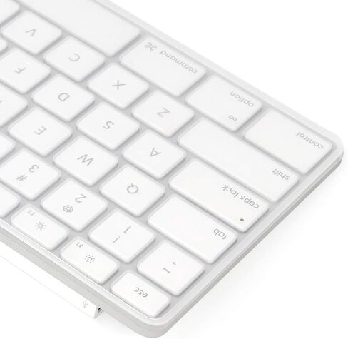 غطاء لوحة المفاتيح ProElife للوحة مفاتيح Apple السلكية USB مع لوحة مفاتيح رقمية (A1243، موديل MB110LL/B، غير مناسب للوحة المفاتيح السحرية) واقي سيليكون رفيع للغاية بالحجم الكامل (المنتج مطوي في العبوة) in Kuwait